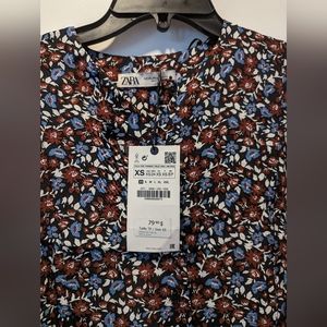 Zara Floral Midi Dress